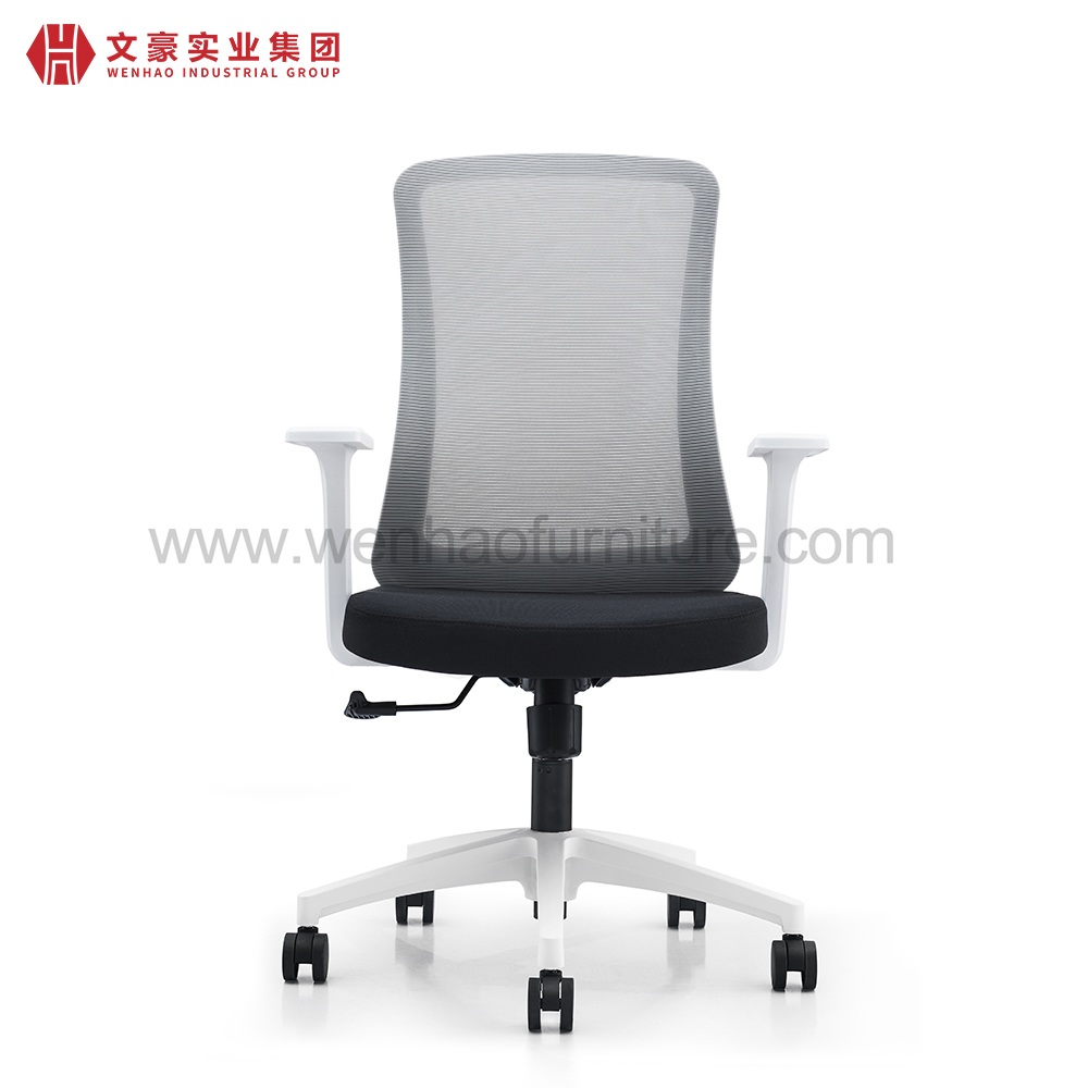 皮革行政 PU 办公老板椅带脚轮工作扶手椅