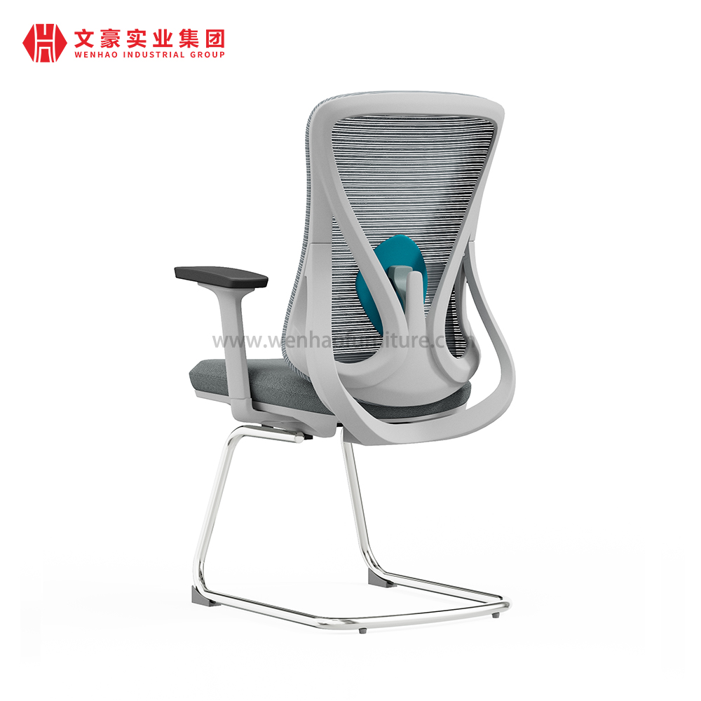 最佳办公椅带靠背钢制会议椅