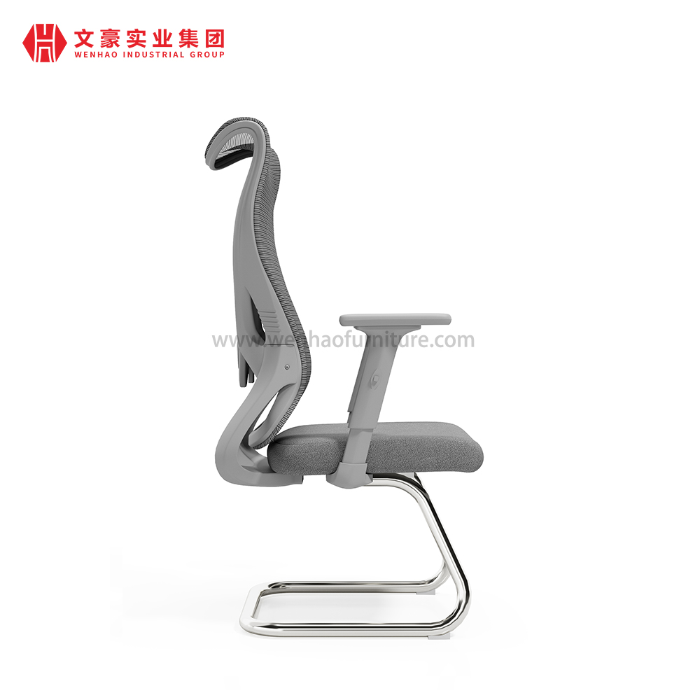 豪华可调节后台办公网椅人体工学可爱会议椅