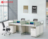 定制办公室 4 人办公桌工作站家具大办公桌