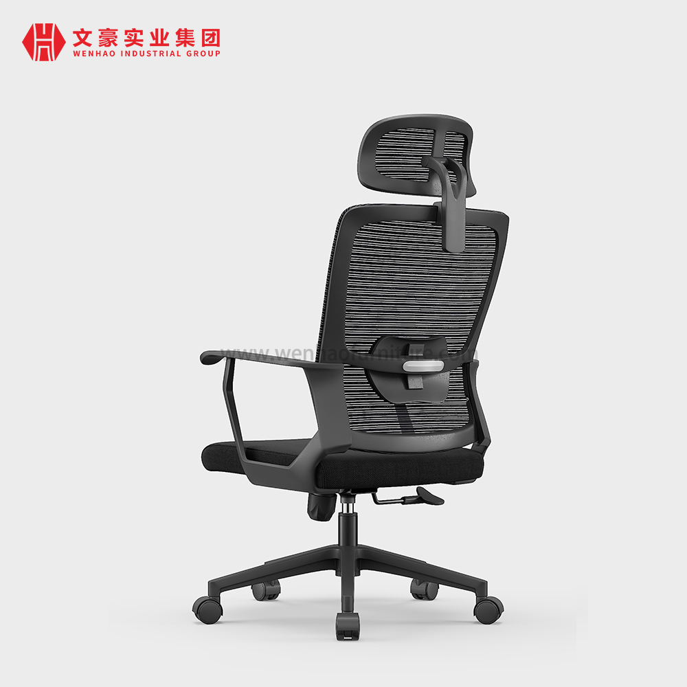 文豪中国行政人体工学桌和办公椅带头枕转椅特价