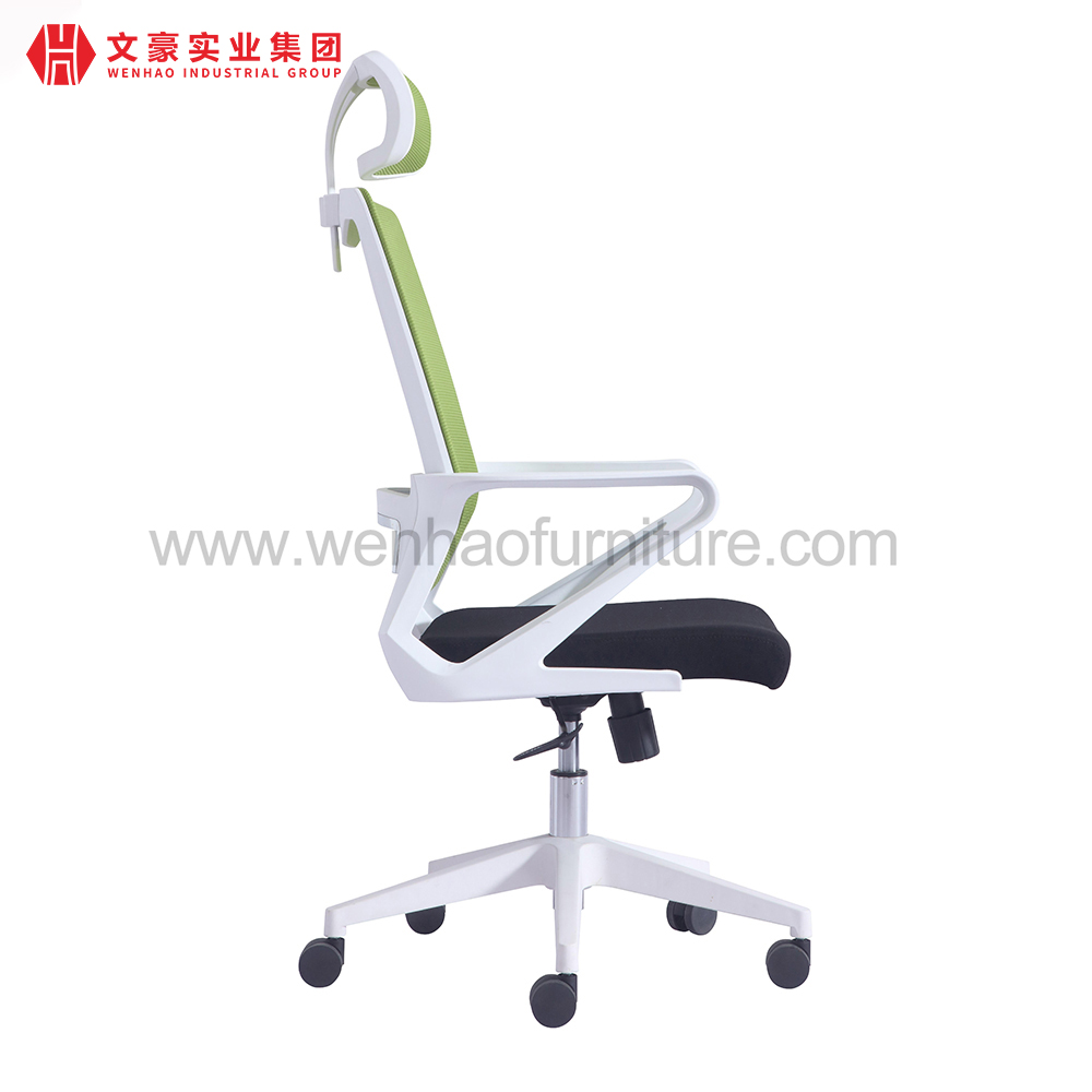 符合人体工学的办公椅，带腰部支撑座椅，适用于带头枕的电脑工作椅