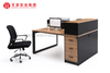 定制办公工作桌 2 人工作电脑桌带抽屉