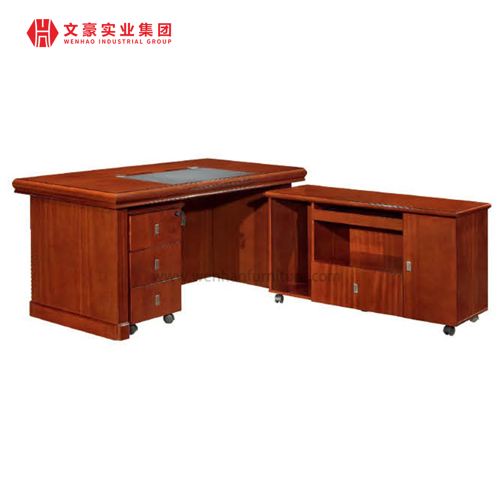 中国豪华办公大办公桌带抽屉机构家具