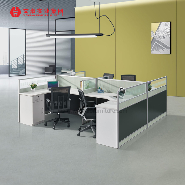 昂贵的办公桌桌储物家具办公室工作站