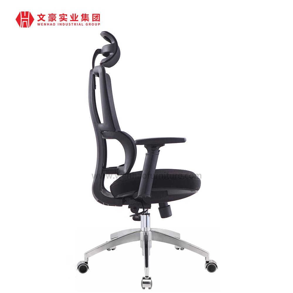 电脑椅带可调节扶手靠背脚凳办公轮椅