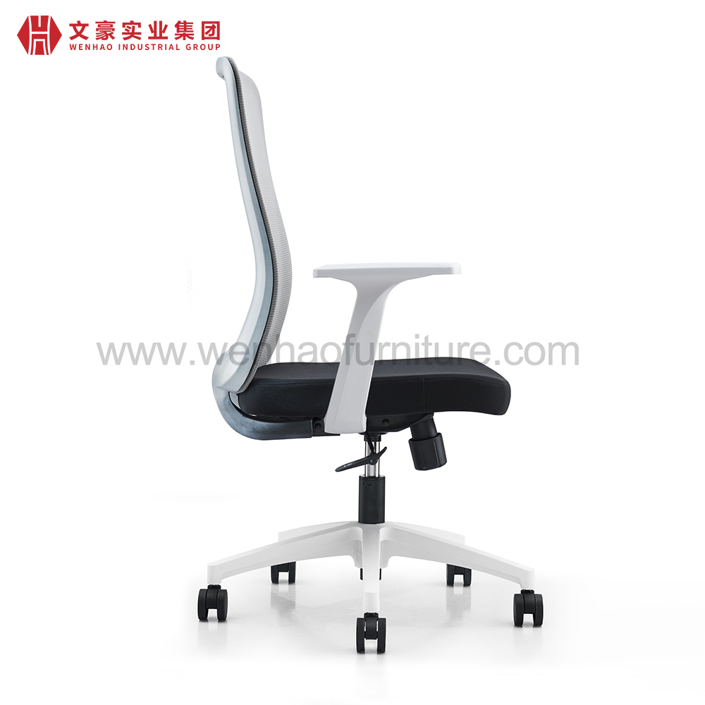 皮革行政 PU 办公老板椅带脚轮工作扶手椅