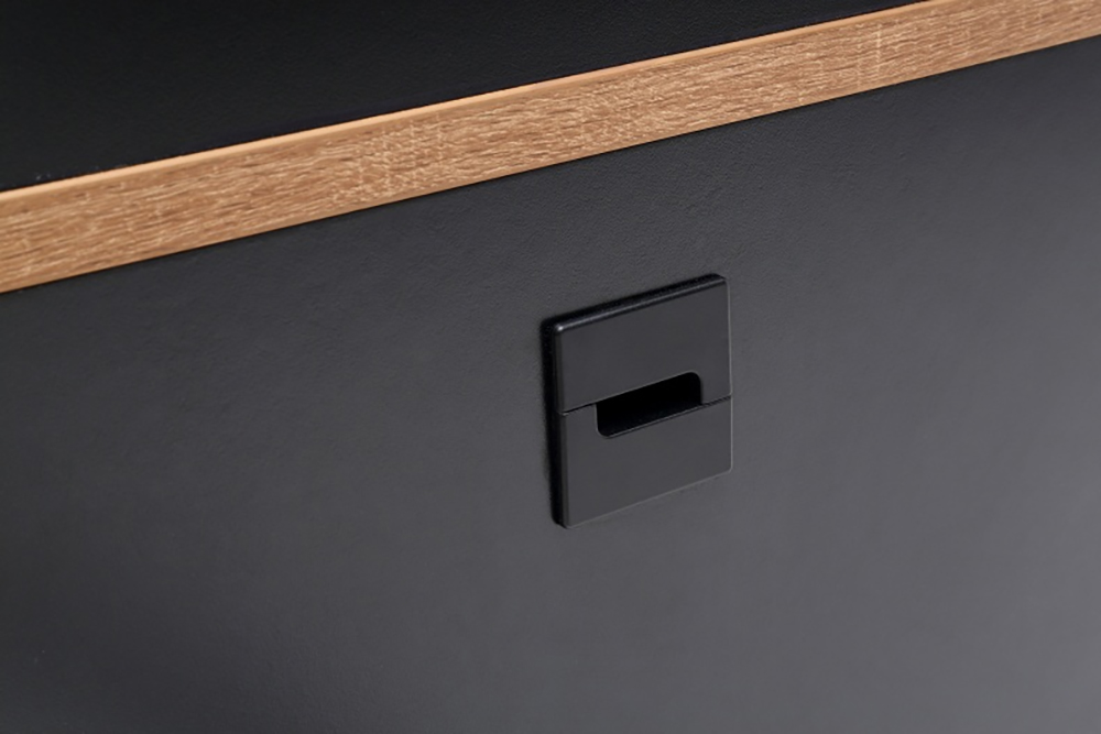 可放 2 台显示器的办公桌