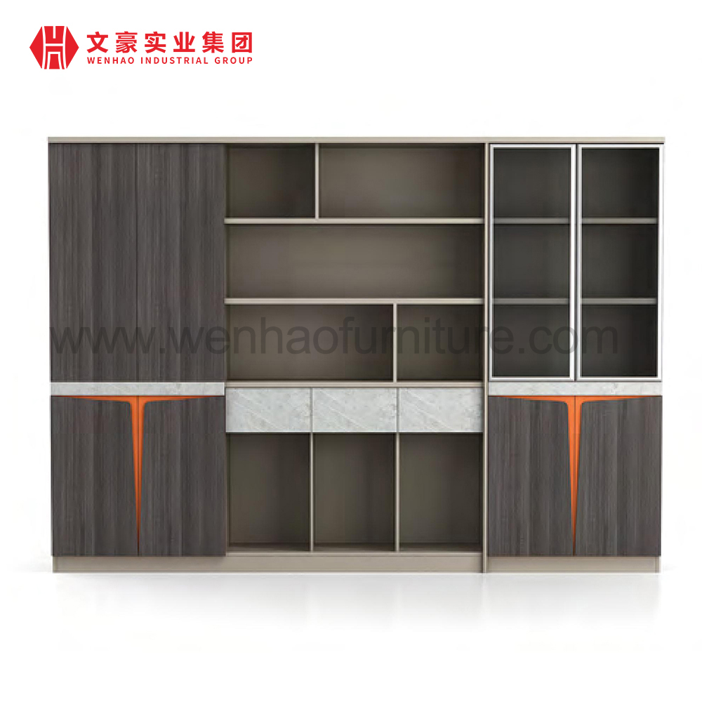 家庭办公存储行政办公桌现代家具经理办公家具解决方案