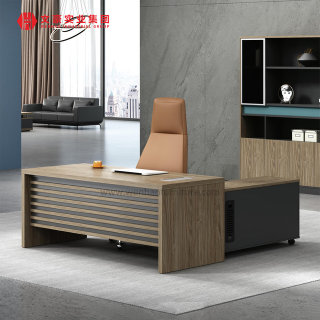 批发豪华行政总裁办公桌现代家具