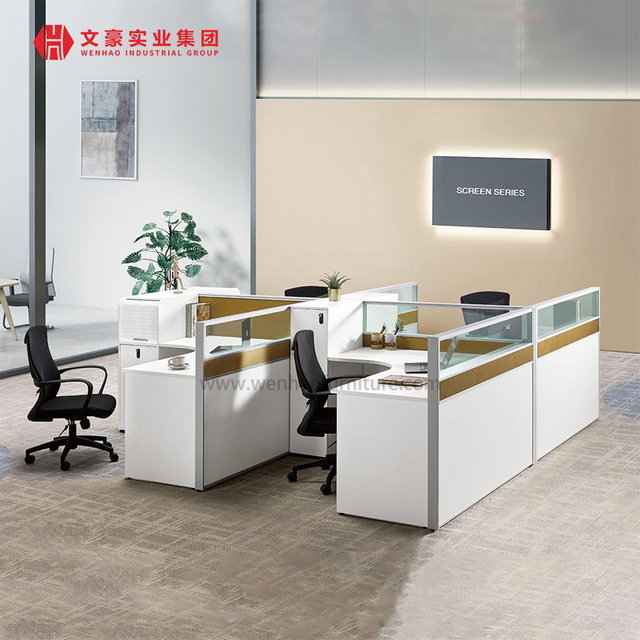 豪华行政工作办公桌小型储物办公桌家具