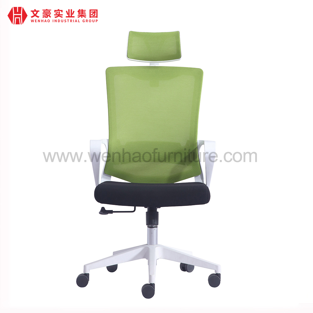符合人体工学的办公椅，带腰部支撑座椅，适用于带头枕的电脑工作椅