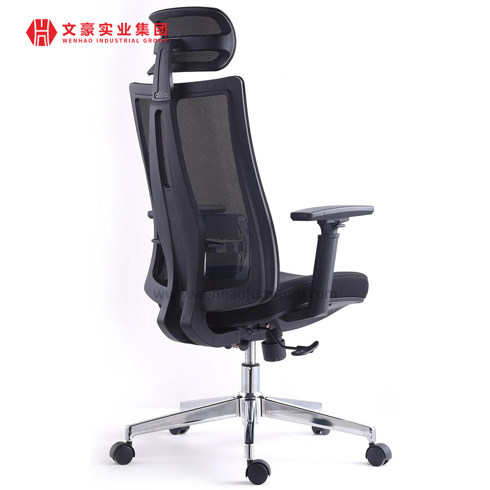 文豪家具任务旋转轮椅顶部人体工学腰靠办公椅