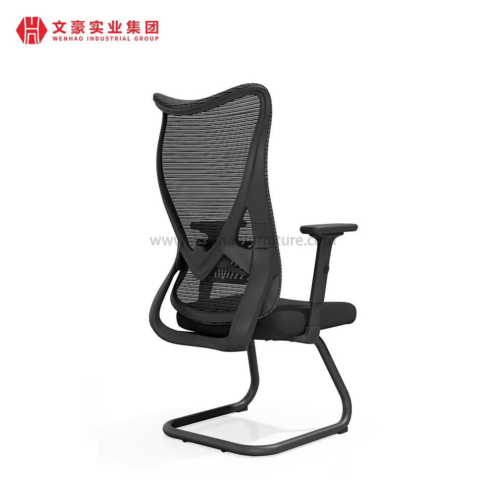 符合人体工程学的时尚桌椅办公钢制会议网椅评论