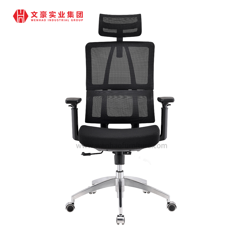 电脑椅带可调节扶手靠背脚凳办公轮椅