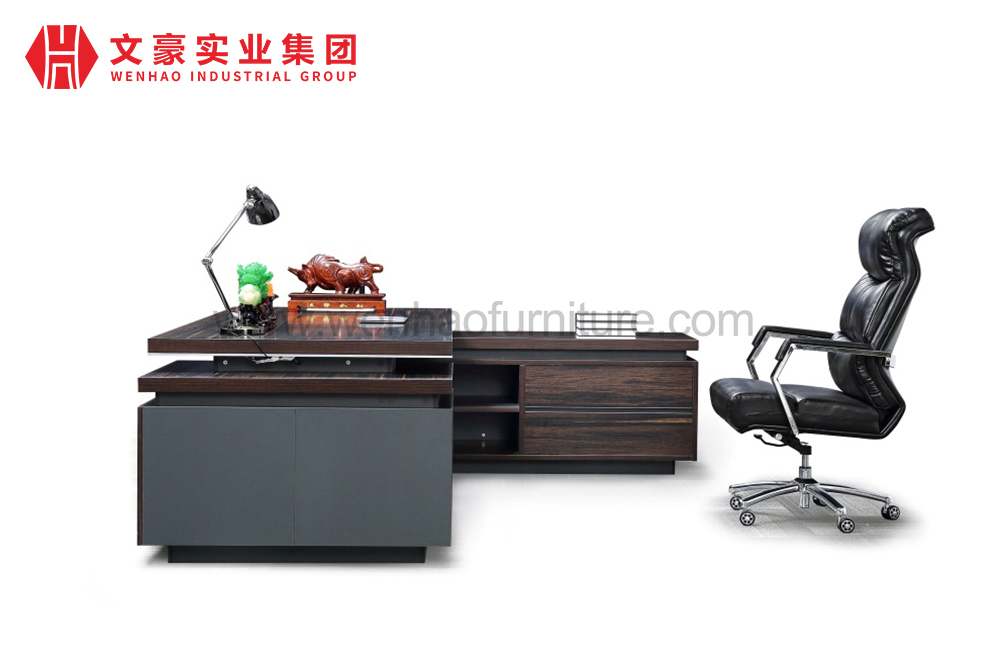 江门会议桌棕木办公桌设计家具会议室办公桌