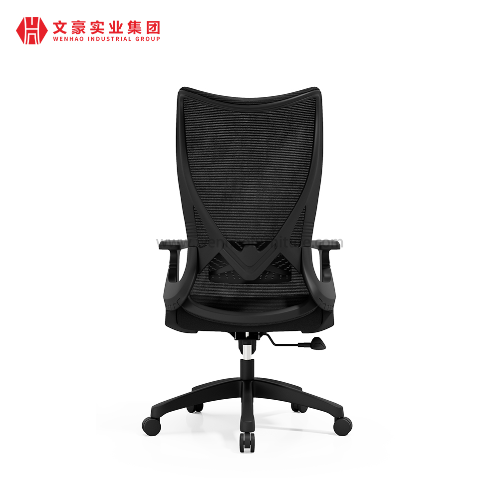 办公室专业办公桌椅带轮旋转员工椅具有良好的腰部支撑