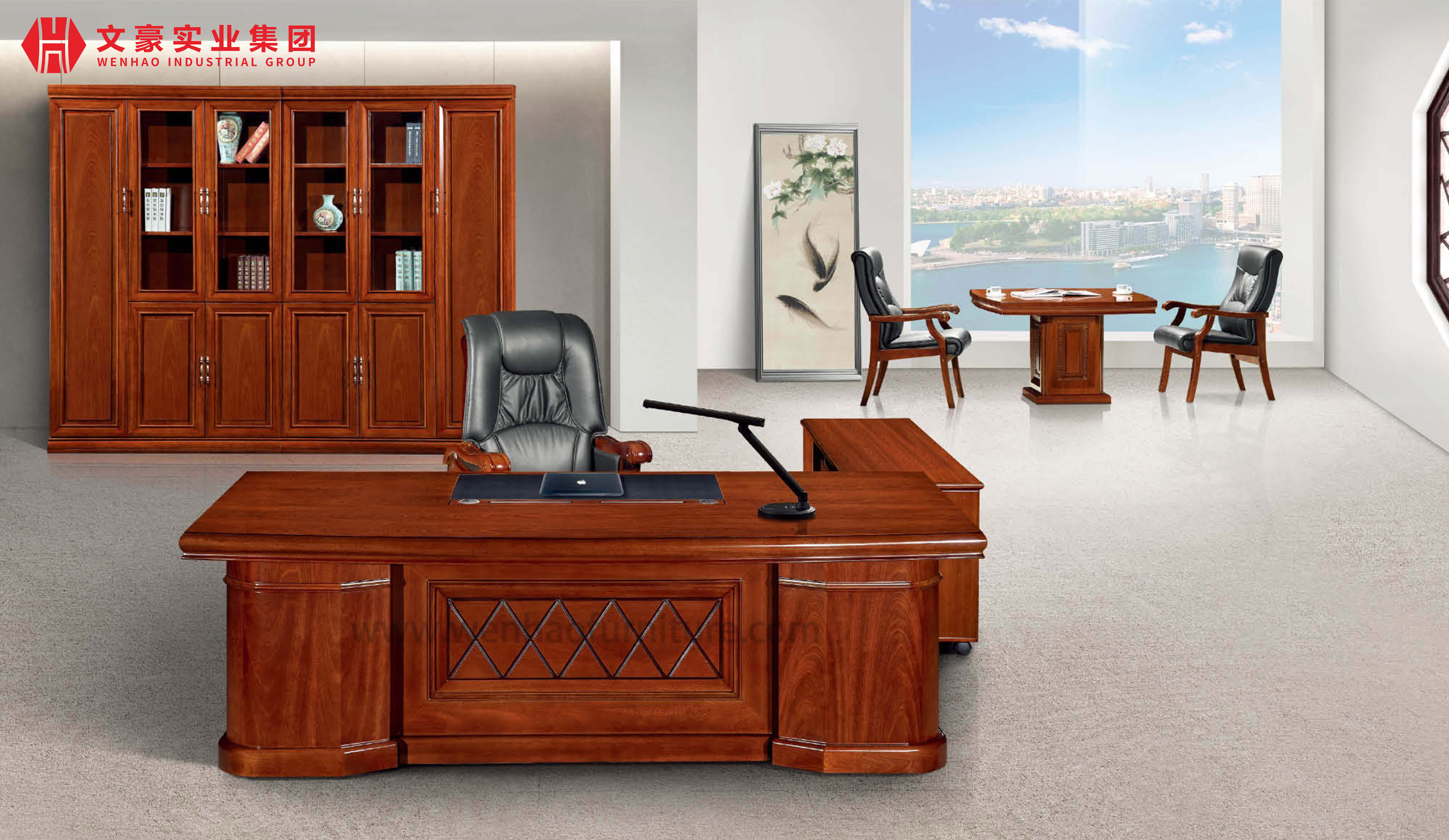 江门豪华单板CEO办公桌定制办公桌厂
