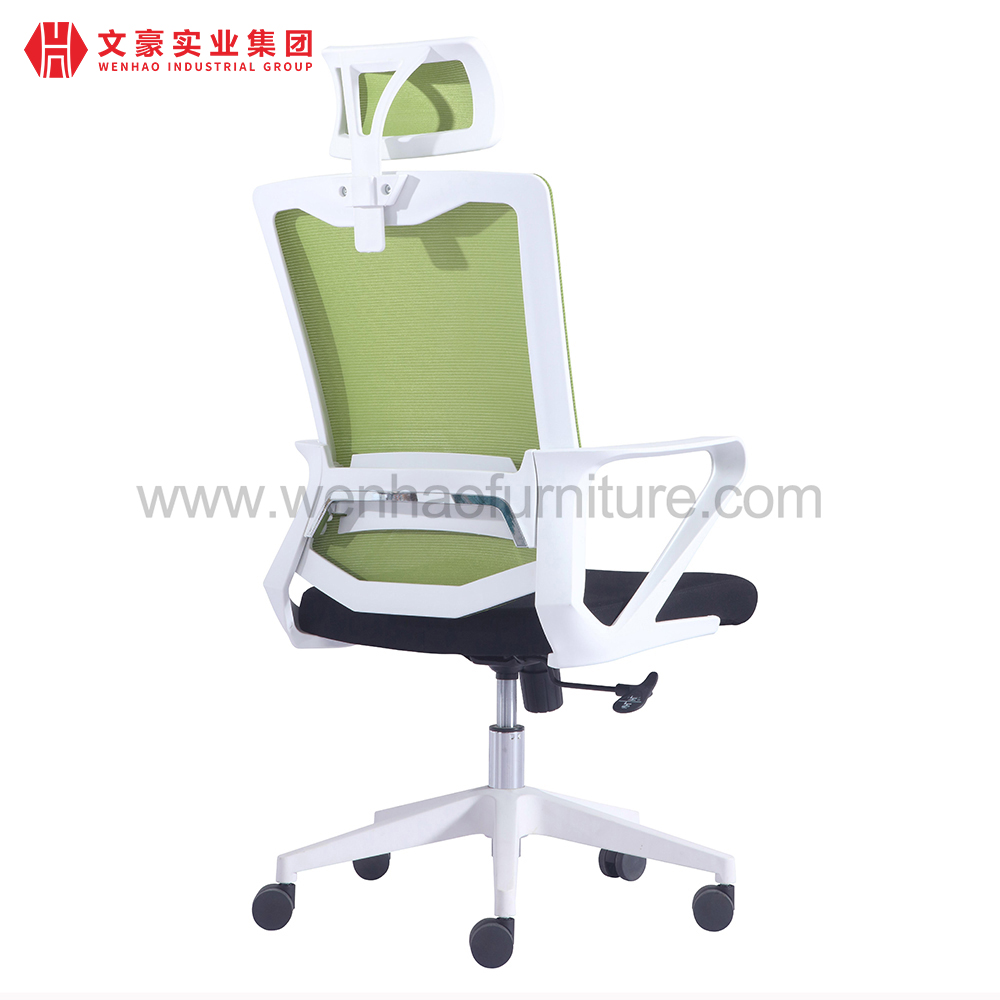 符合人体工学的办公椅，带腰部支撑座椅，适用于带头枕的电脑工作椅