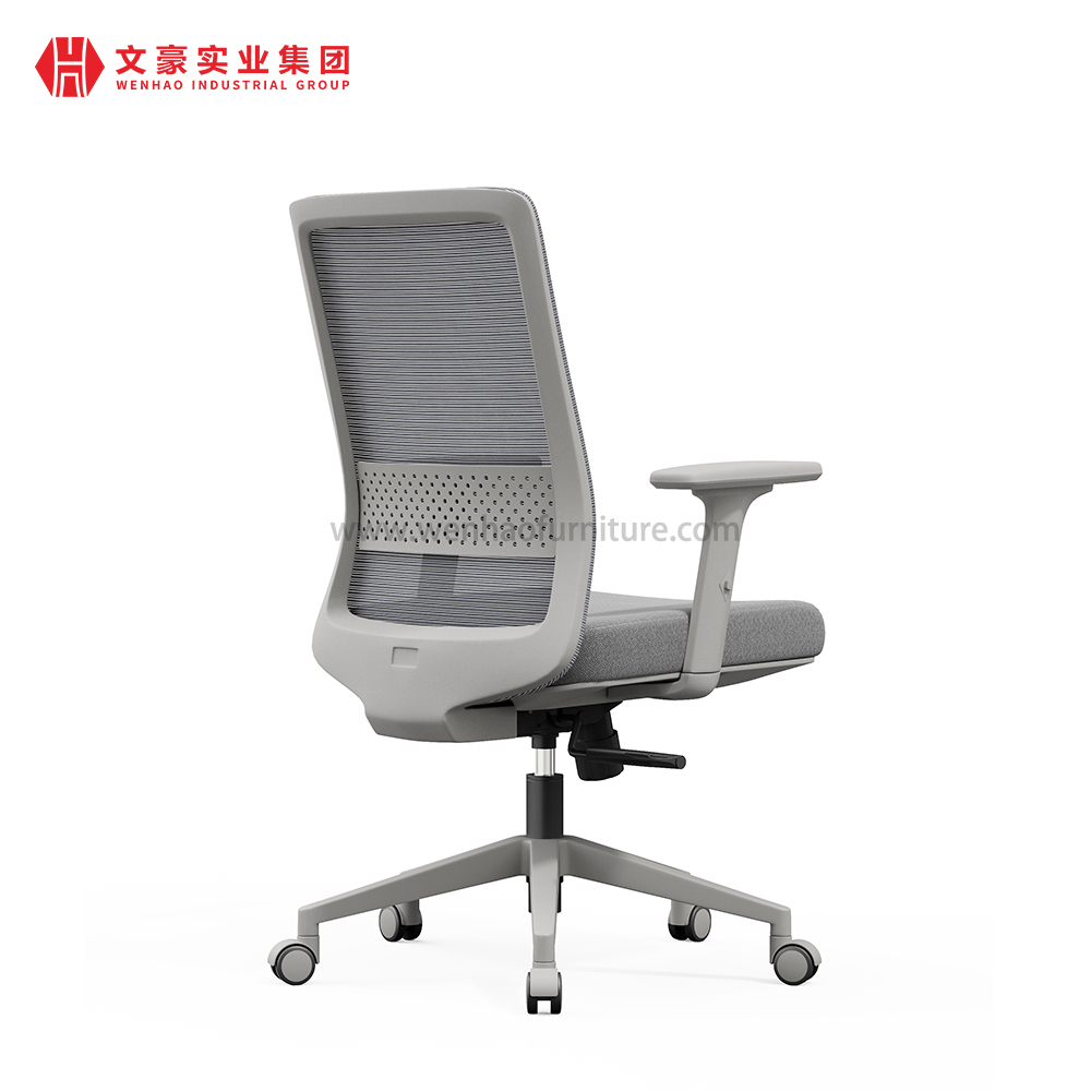 现代工作椅 办公椅 人体工学椅 带脚轮 网状家具