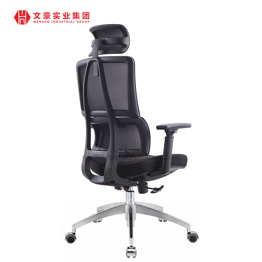 电脑椅带可调节扶手靠背脚凳办公轮椅