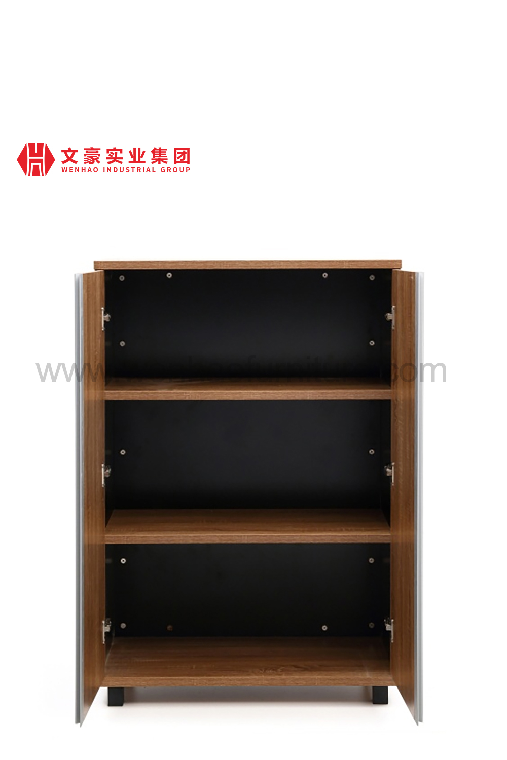 定制木质书架办公家具木质书柜矮柜