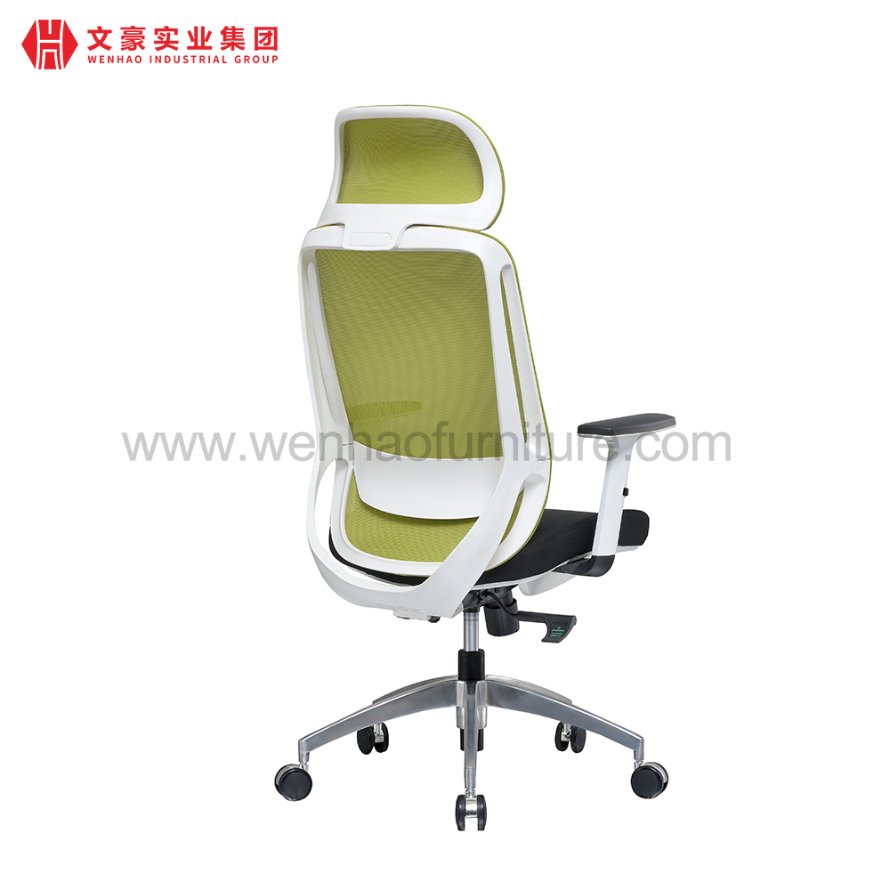 符合人体工学皮革电脑家具高桌办公椅带可调节扶手工厂