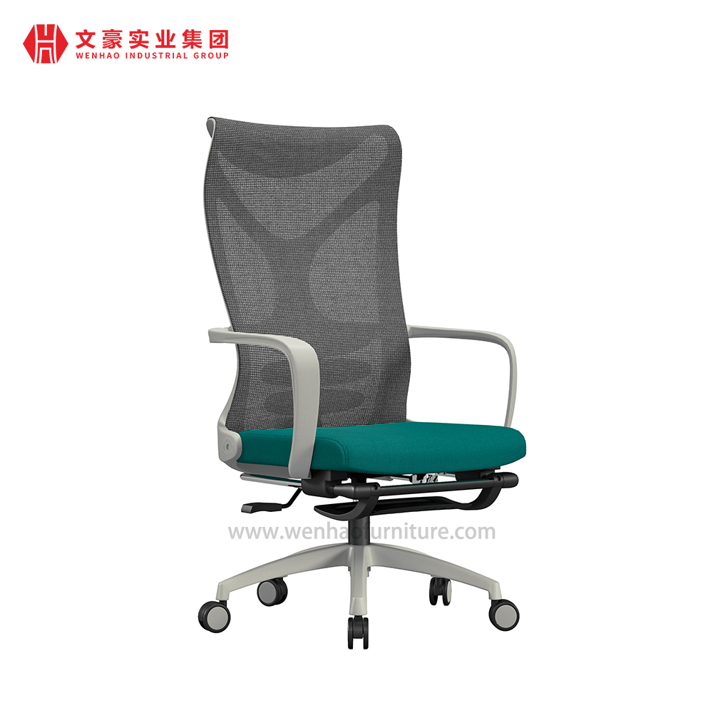 定制办公行政经理椅带扶手秘书网椅