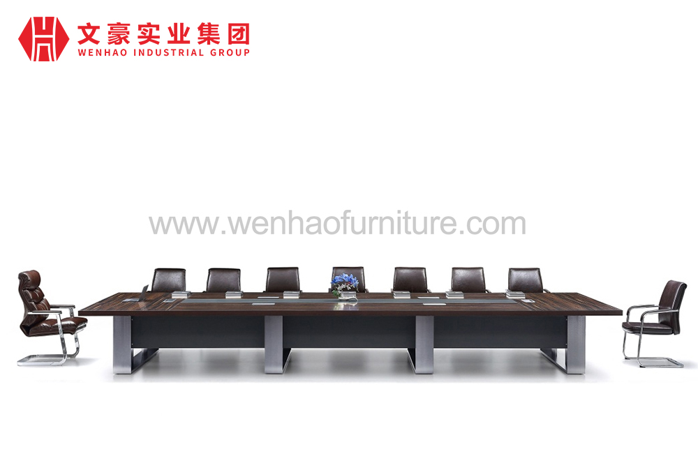 最佳美观办公桌 6 人会议桌办公家具供应