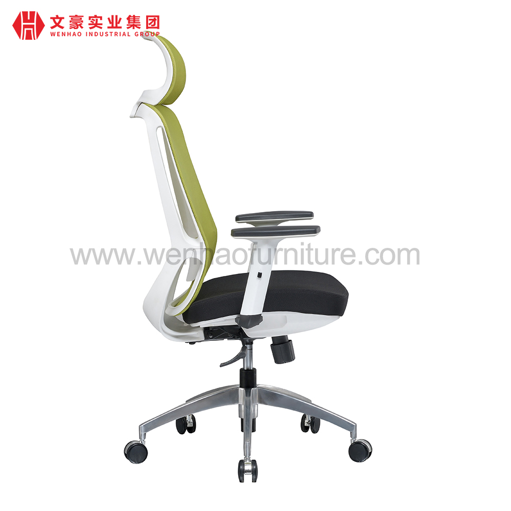 符合人体工学皮革电脑家具高桌办公椅带可调节扶手工厂