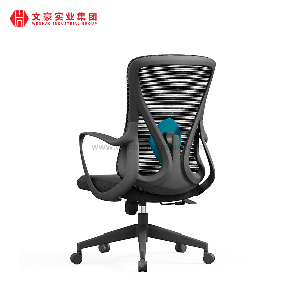 最佳网椅，带可调节人体工学办公大班椅腰部支撑