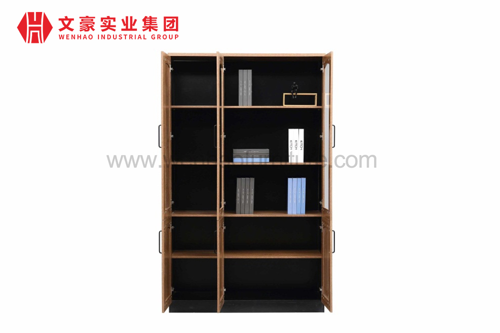 高品质办公室木制书柜储物柜家具品牌