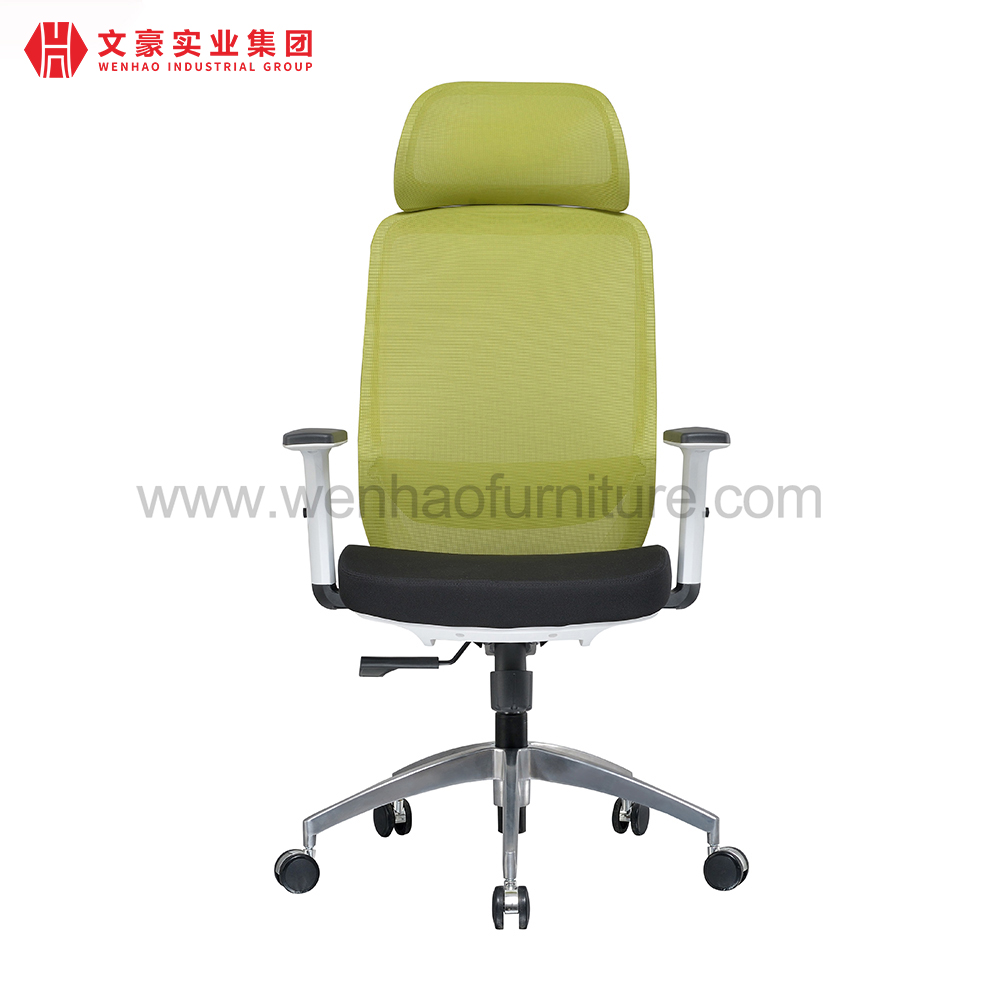 符合人体工学皮革电脑家具高桌办公椅带可调节扶手工厂