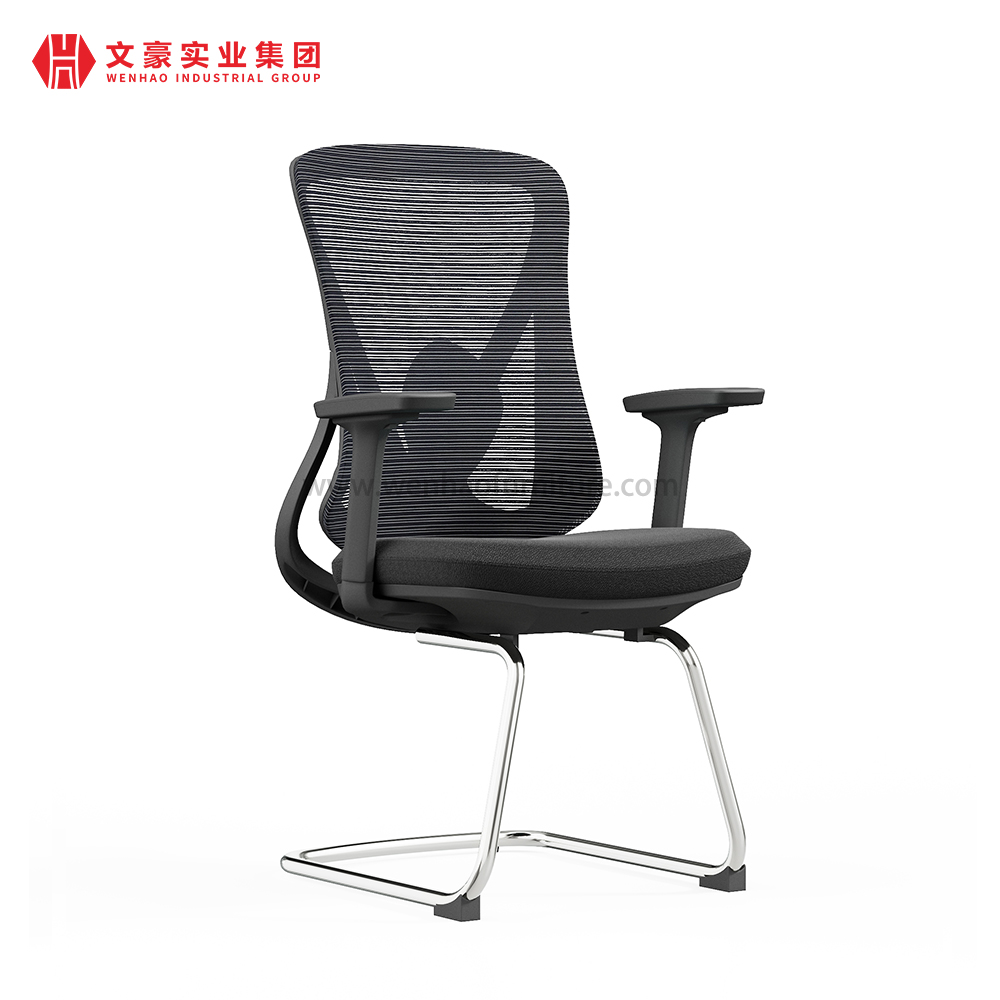 最佳办公椅带靠背钢制会议椅