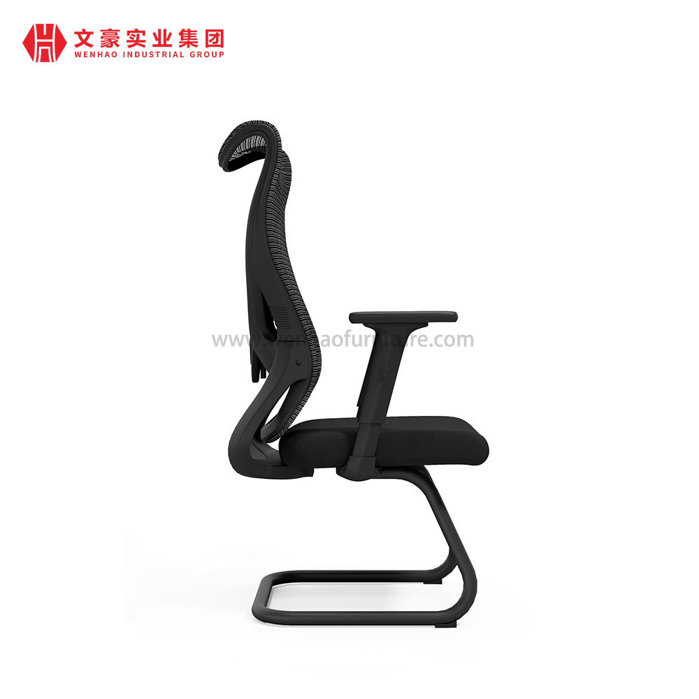 符合人体工程学的时尚桌椅办公钢制会议网椅评论